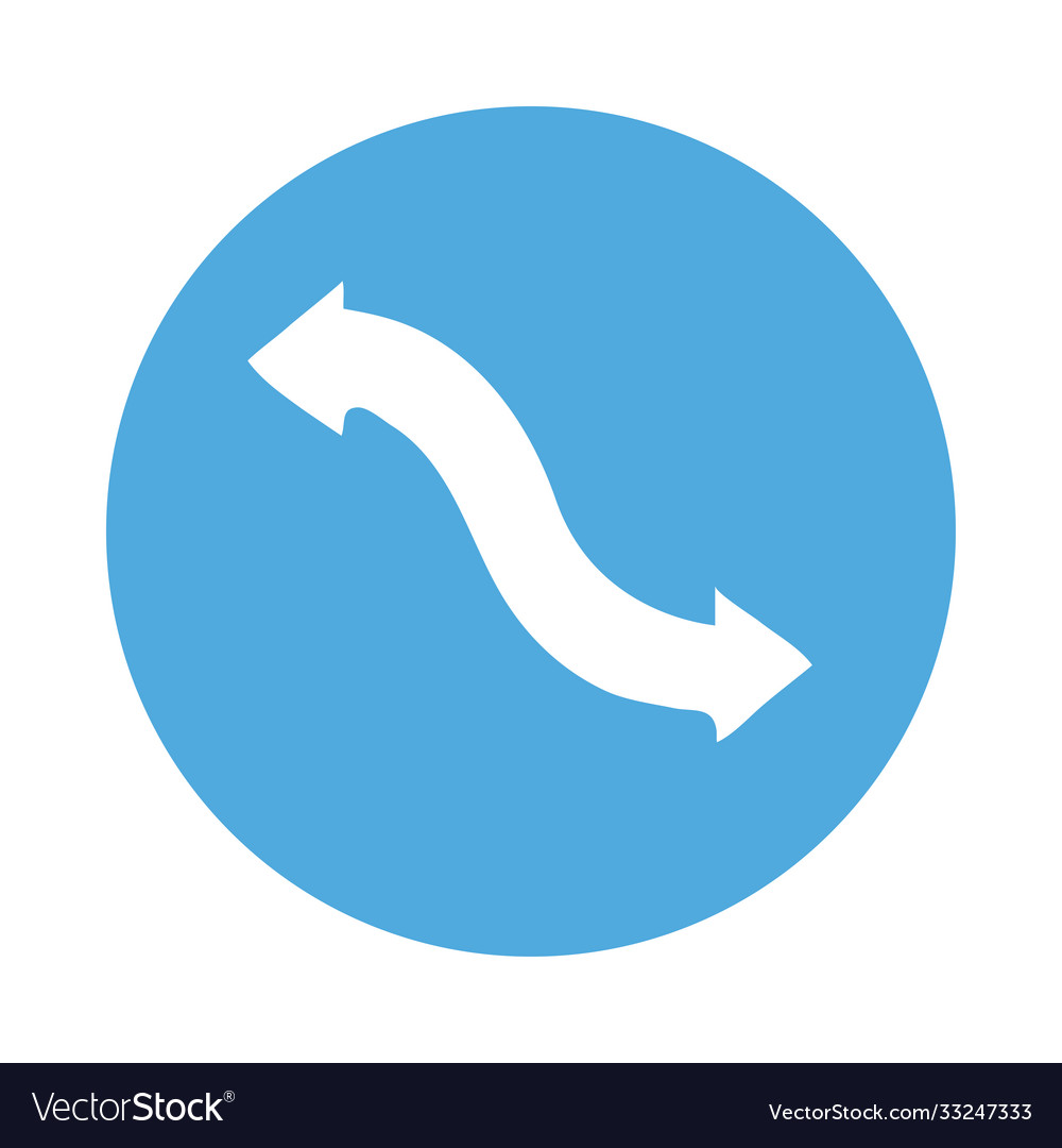 Arrows bidirectional left and right block style