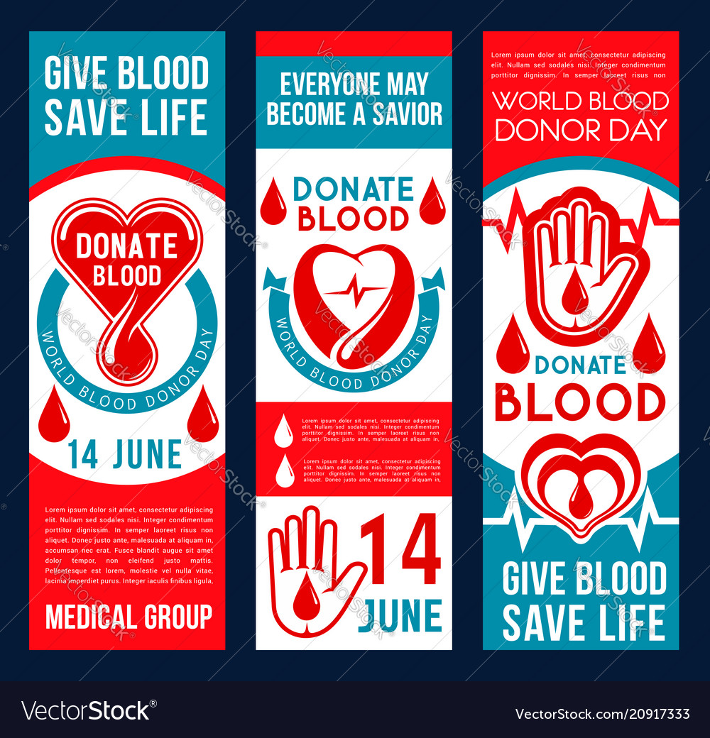 Blood Donation Banner Design