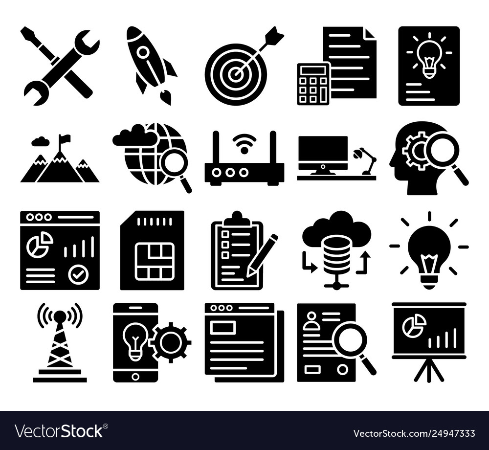 Business trade icon editable