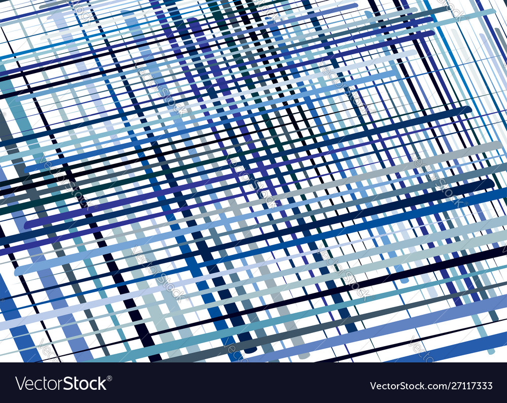 Grid mesh with dynamic lines intersecting stripes vector image Grid mesh with dynamic lines intersecting stripes