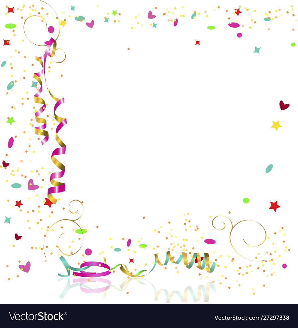 Festive frame Royalty Free Vector Image - VectorStock