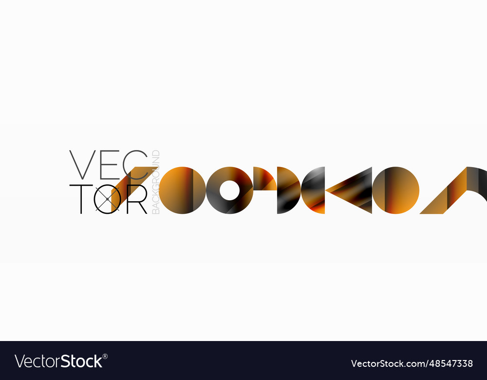 Geometric minimalism with triangles and circles vector image Geometric minimalism with triangles and circles