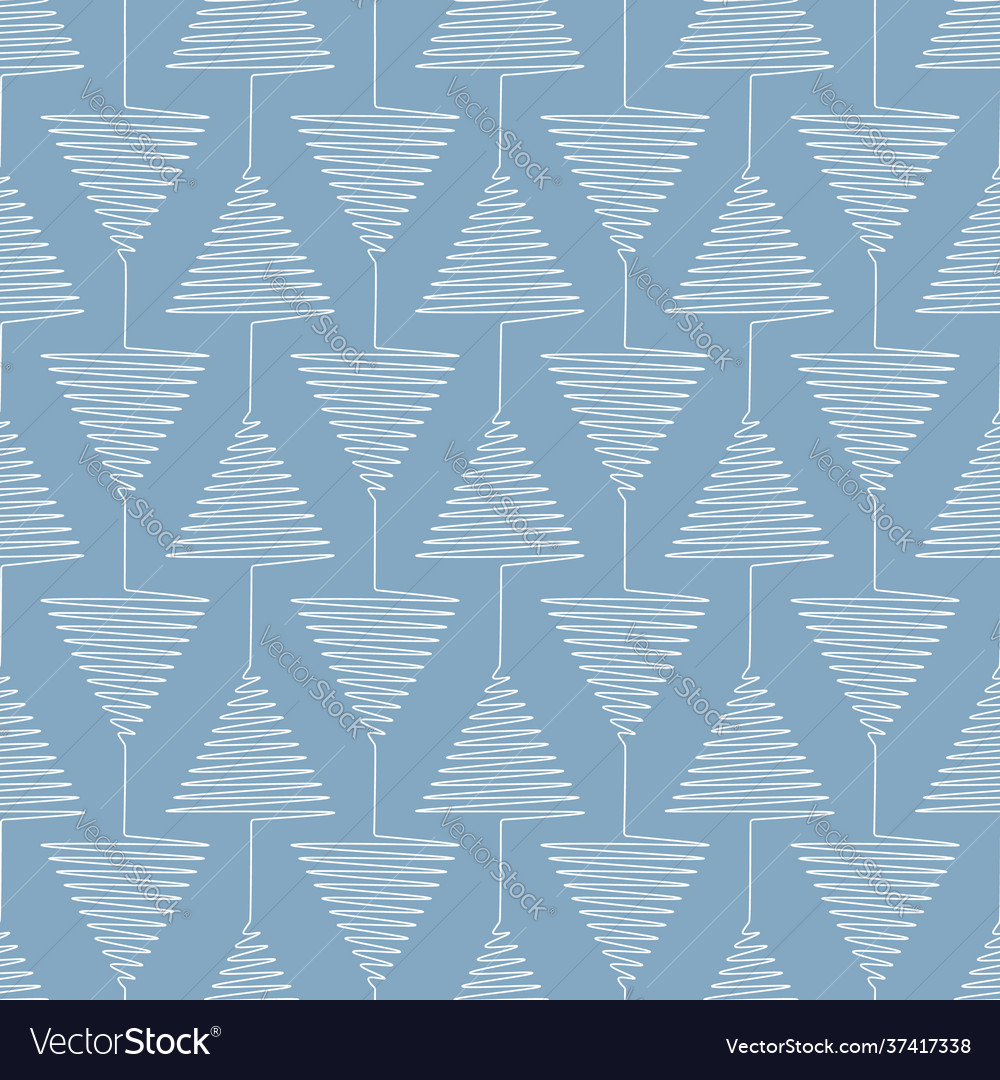 Geometric pattern with connected triangles