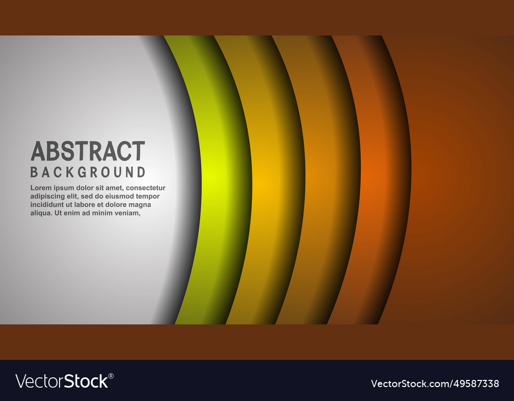 Simple curve background for business with space Vector Image Simple curve background for business with space