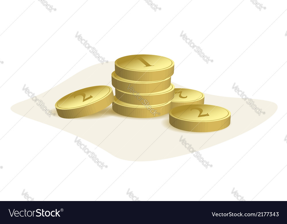 Golden coins