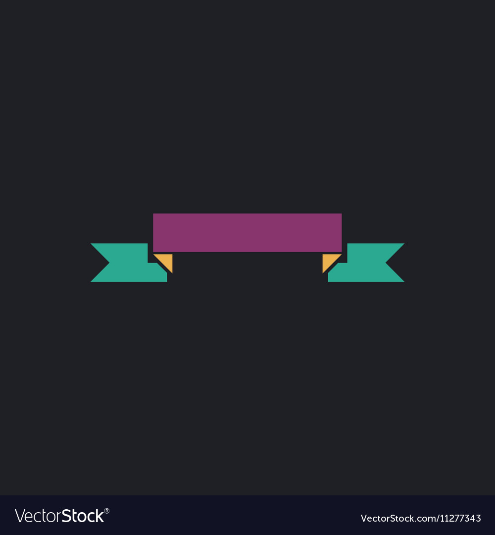 Ribbon computer symbol