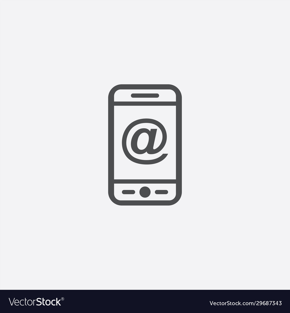 Smartphone-E-Mail-Symbol