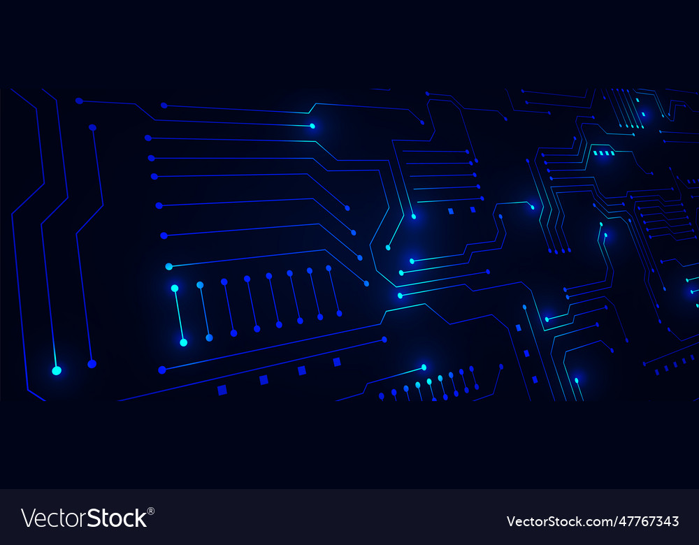 Technology background with hi-tech digital data