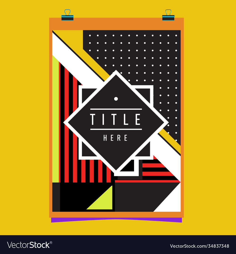 Abstract colorful geometric pattern background