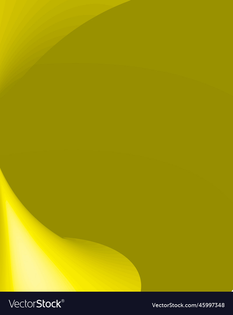 Abstract yellow background with smooth lines vector image Abstract yellow background with smooth lines