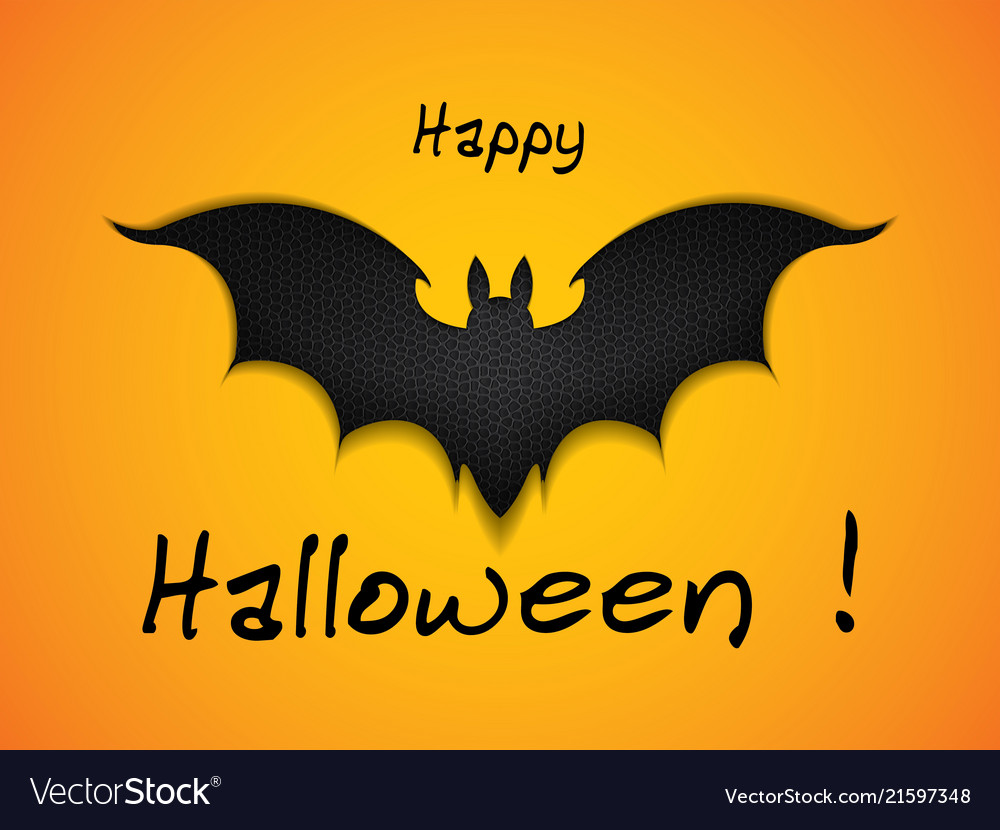 Flying bat Royalty Free Vector Image - VectorStock