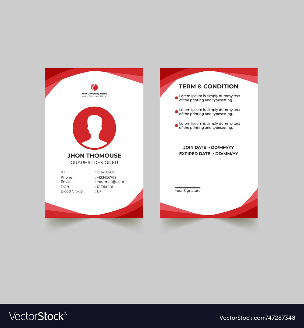 Id Card Design Photo Free - Infoupdate.org