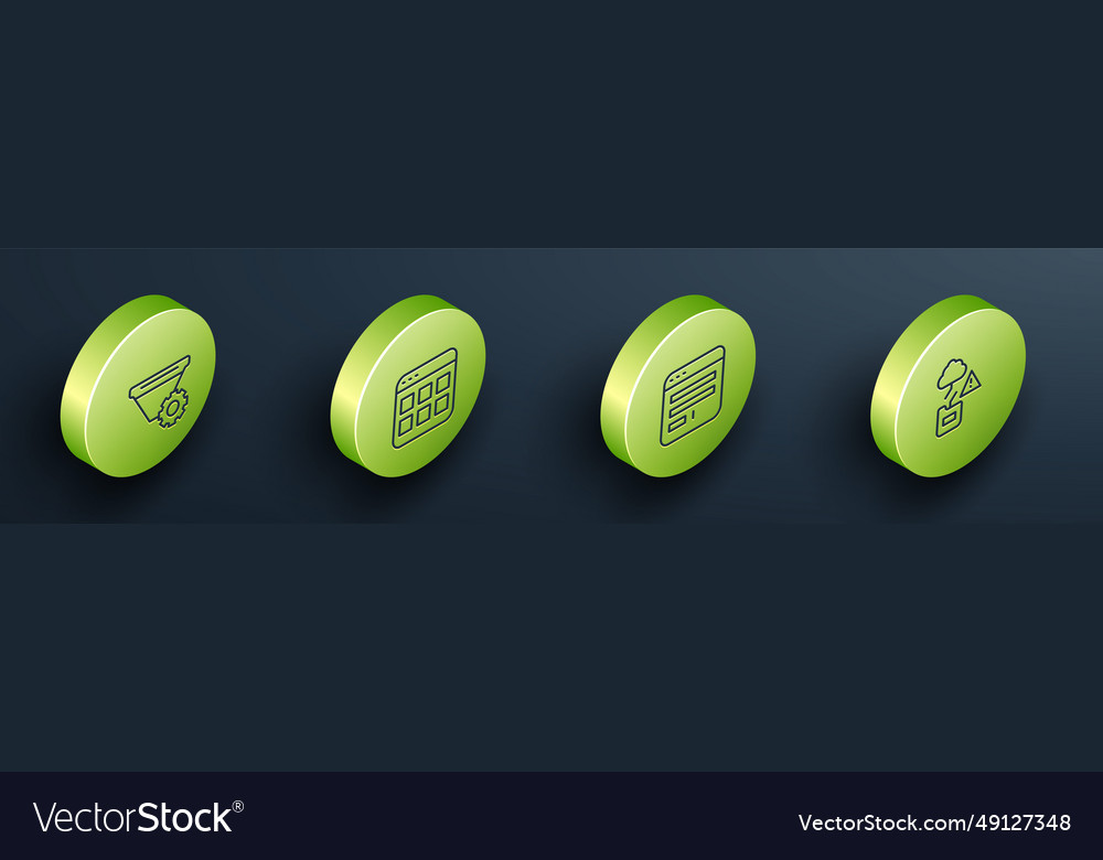 Set isometric line filter setting browser files