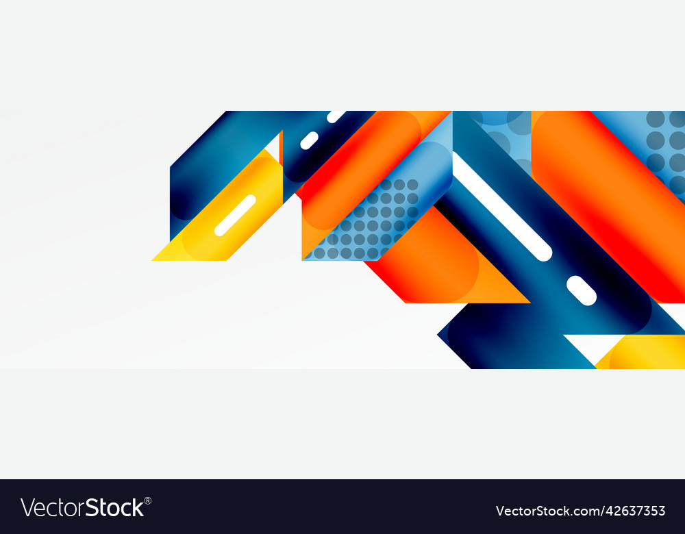 Background color abstract overlapping stripes vector image Background color abstract overlapping stripes