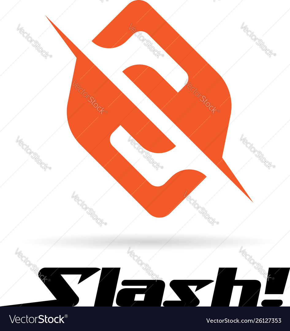 Premium Vector  Forward slash symbol