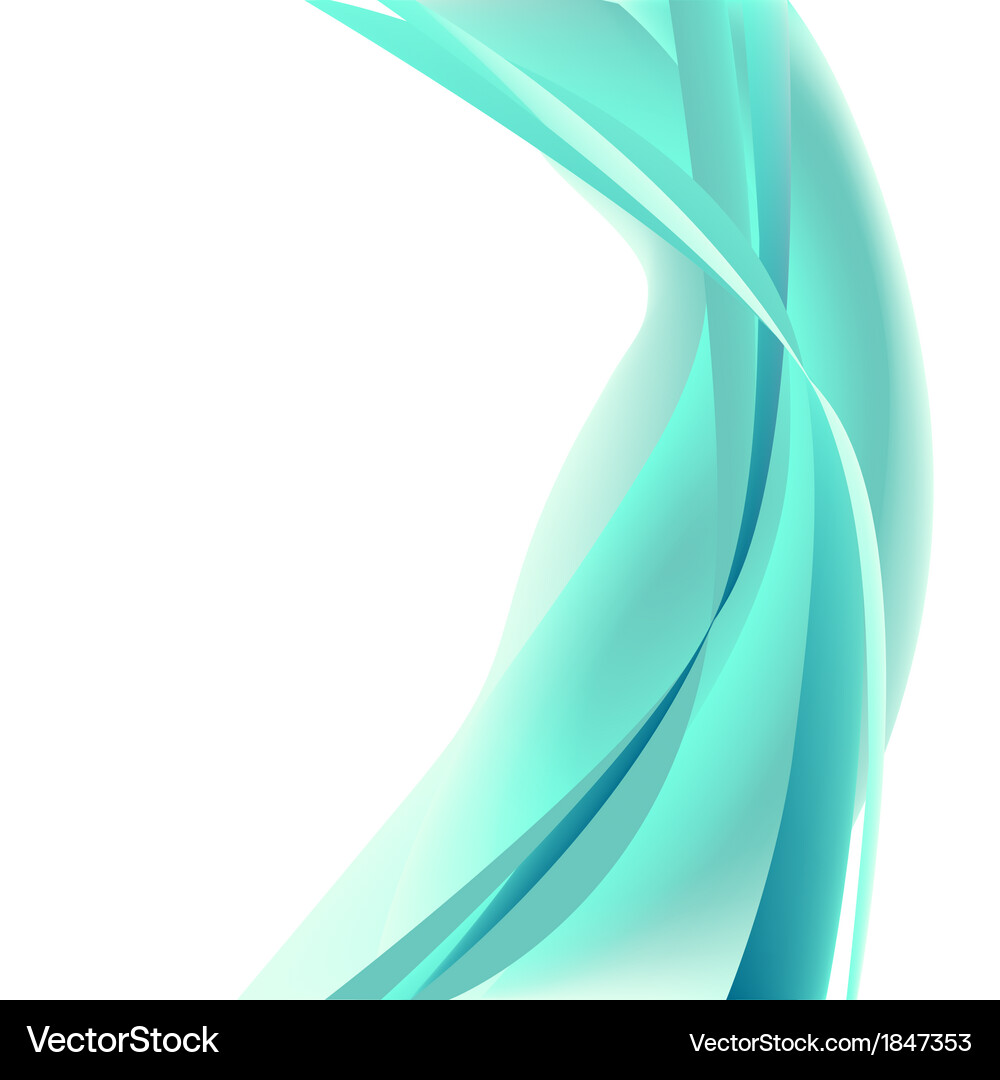 Isolated wave Royalty Free Vector Image - VectorStock