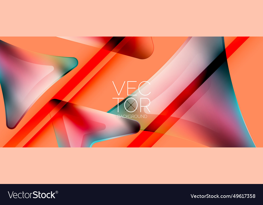 Fluid gradient arrow abstract vibrant arrows Vector Image Fluid gradient arrow abstract vibrant arrows