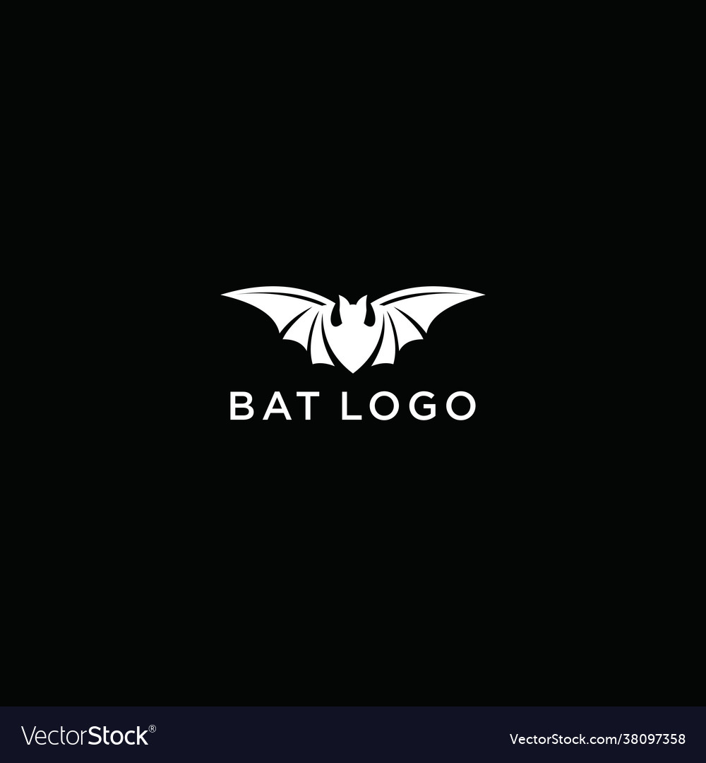 Logo bat Royalty Free Vector Image - VectorStock