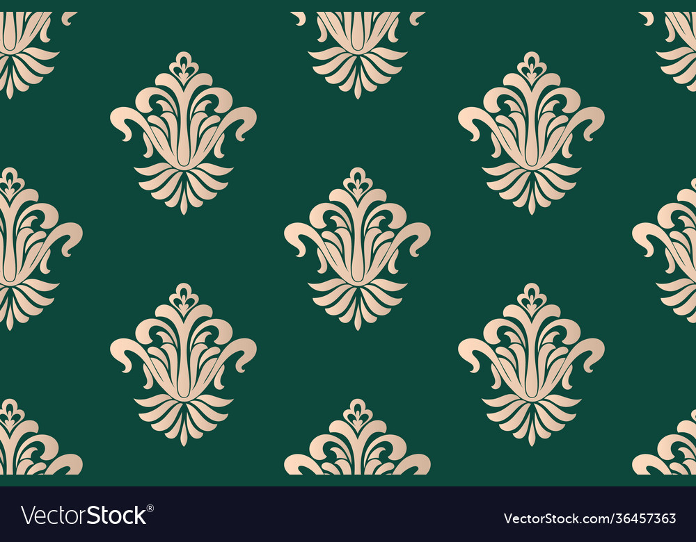 Damask nahtlose Musterelement klassische