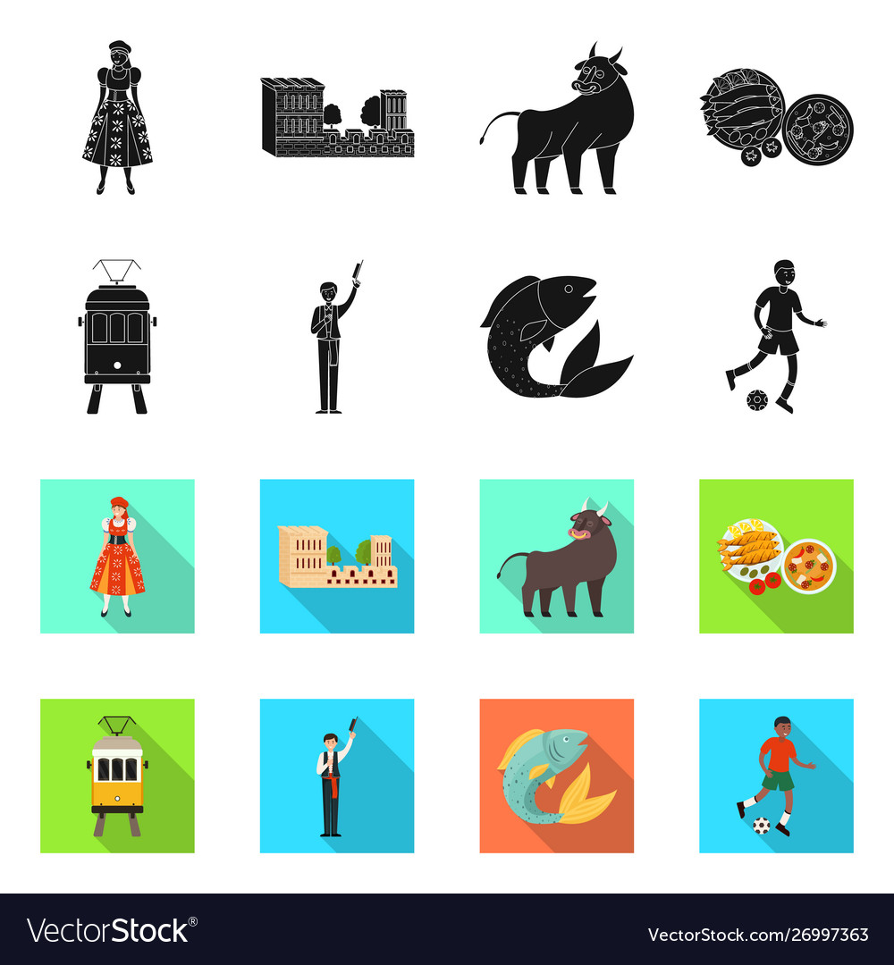 Design and historic logo collection Royalty Free Vector