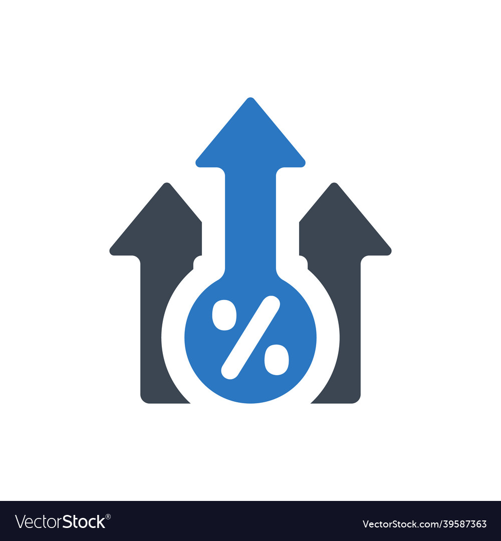 Grow interest rate icon