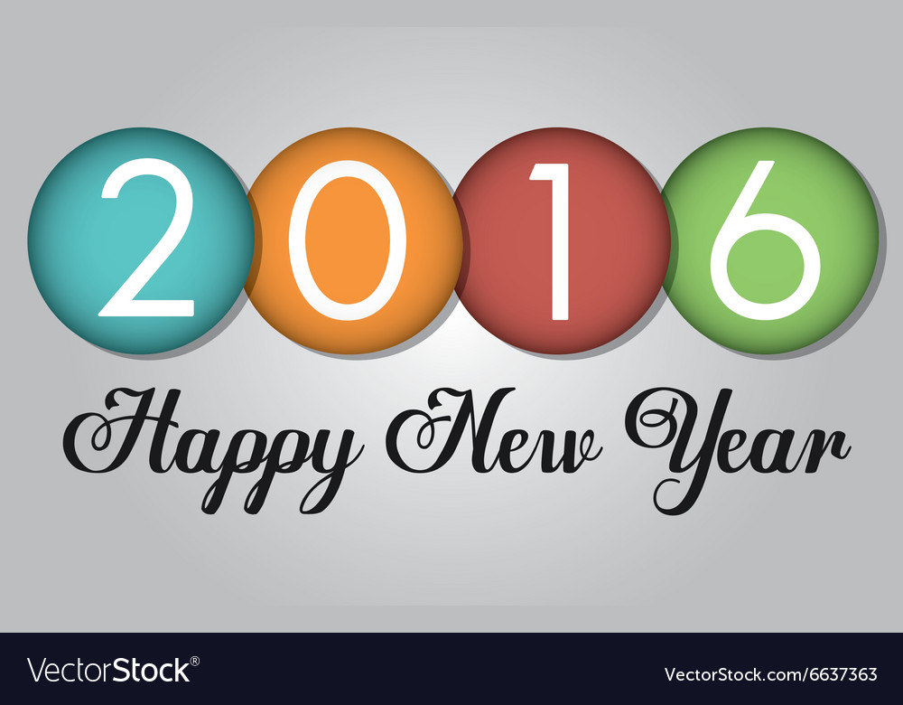 Happy new year graphic