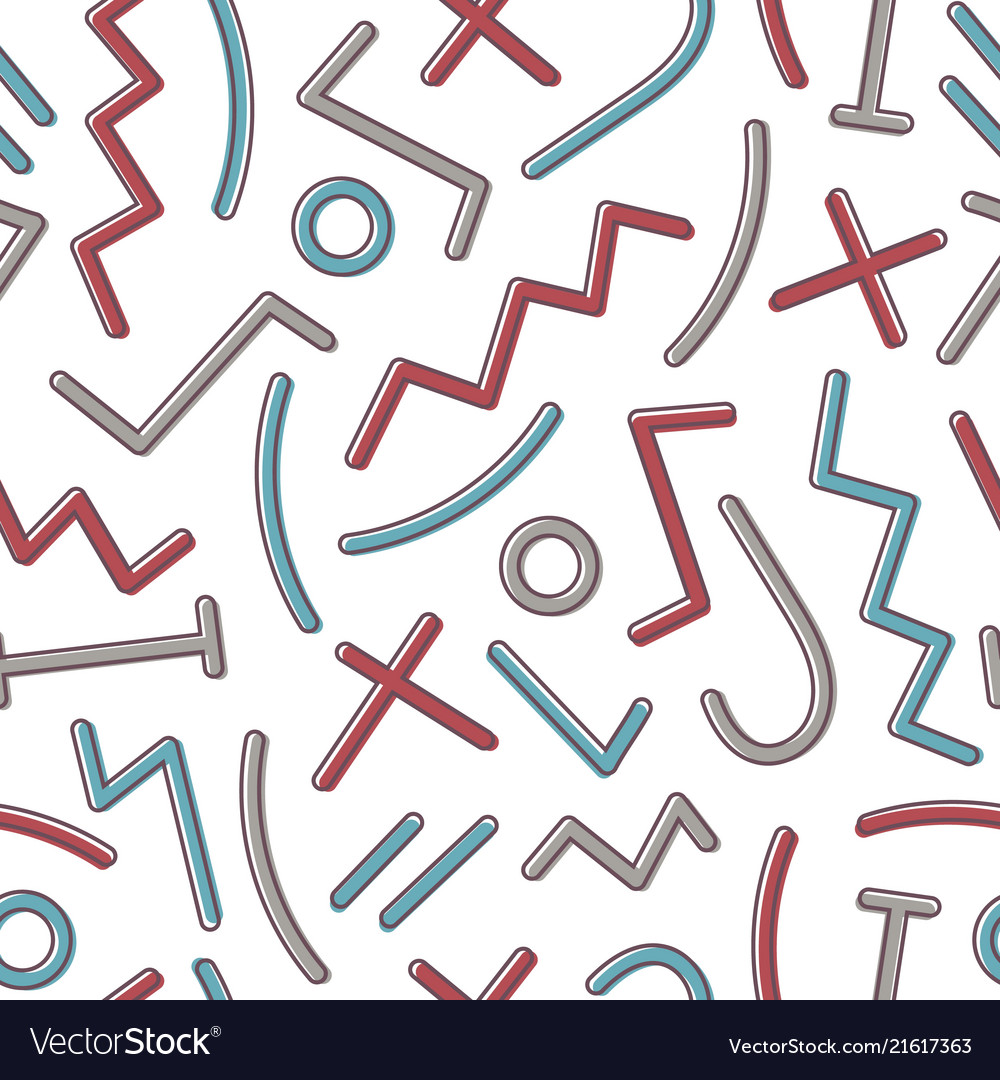 Retro Geometric Pattern