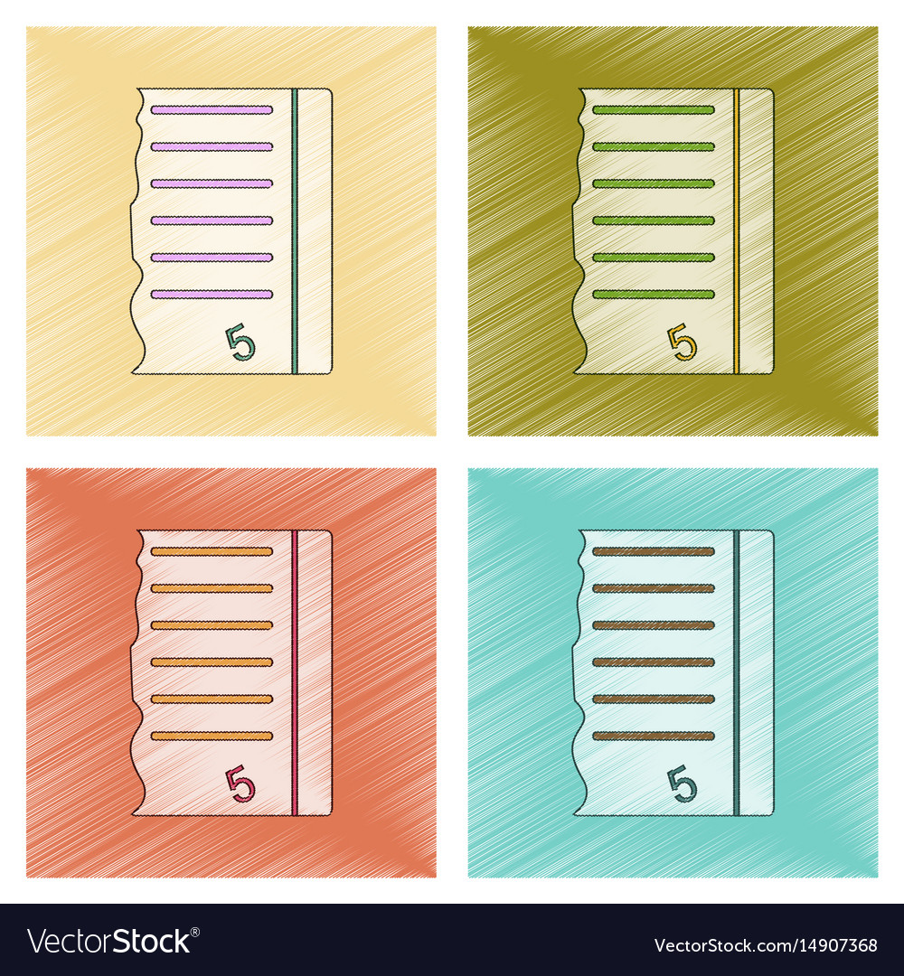 Assembly flat shading style icon exam score