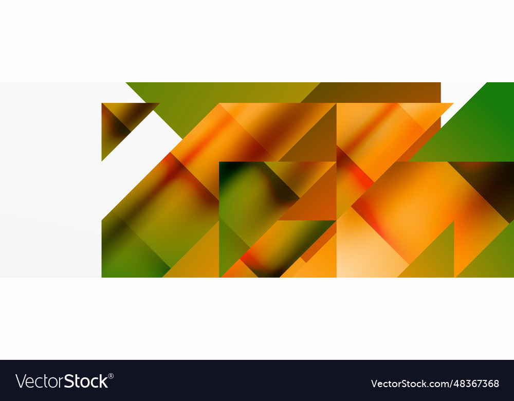 Captivating abstraction triangles vector image Captivating abstraction triangles