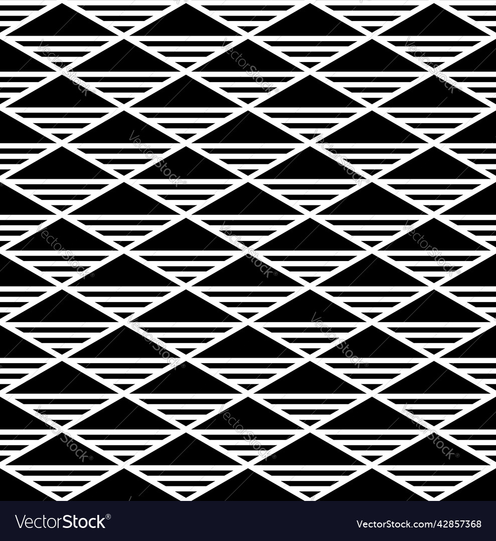 Diamond & Triangle Pattern
