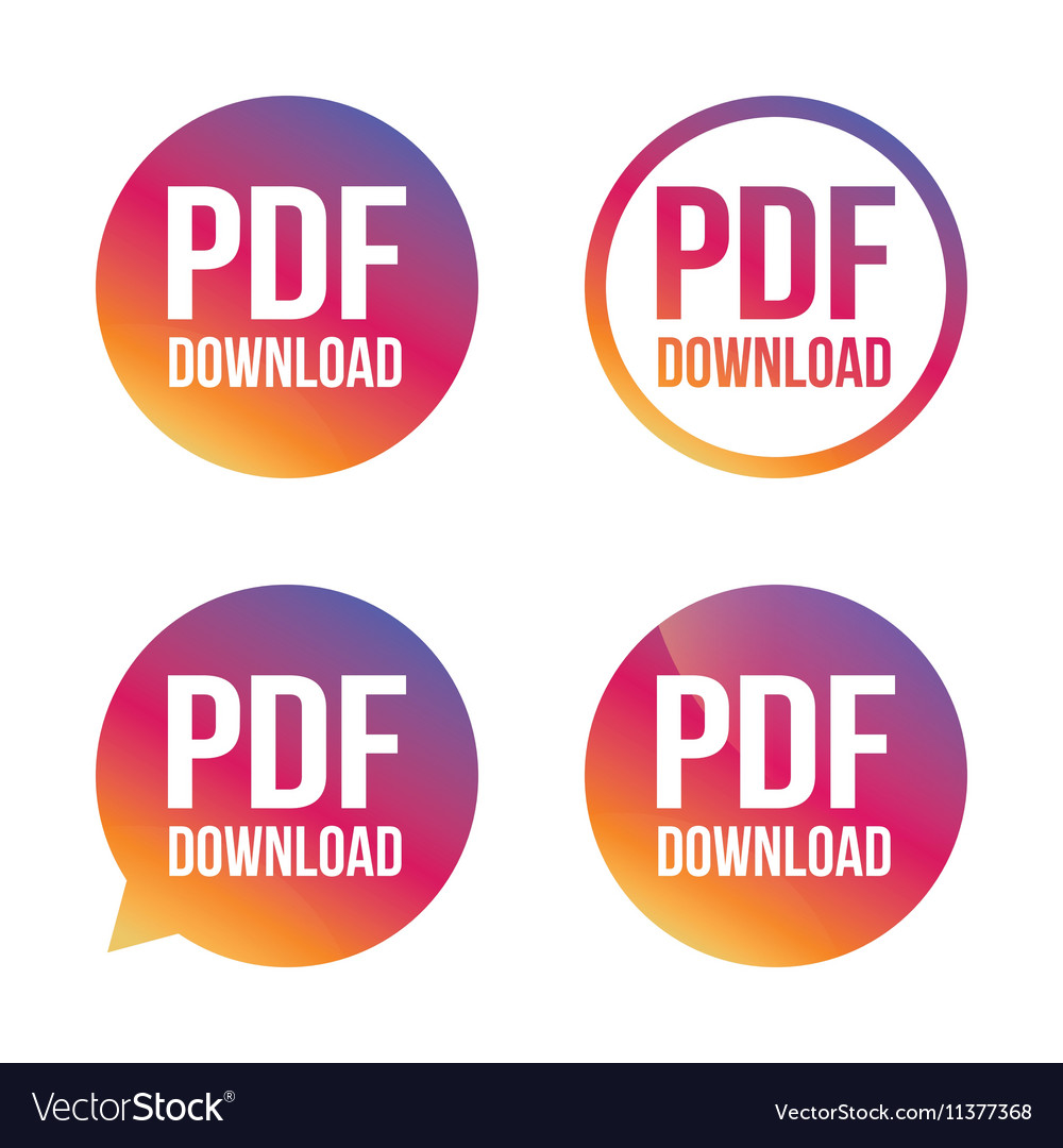 Pdf download icon upload file button
