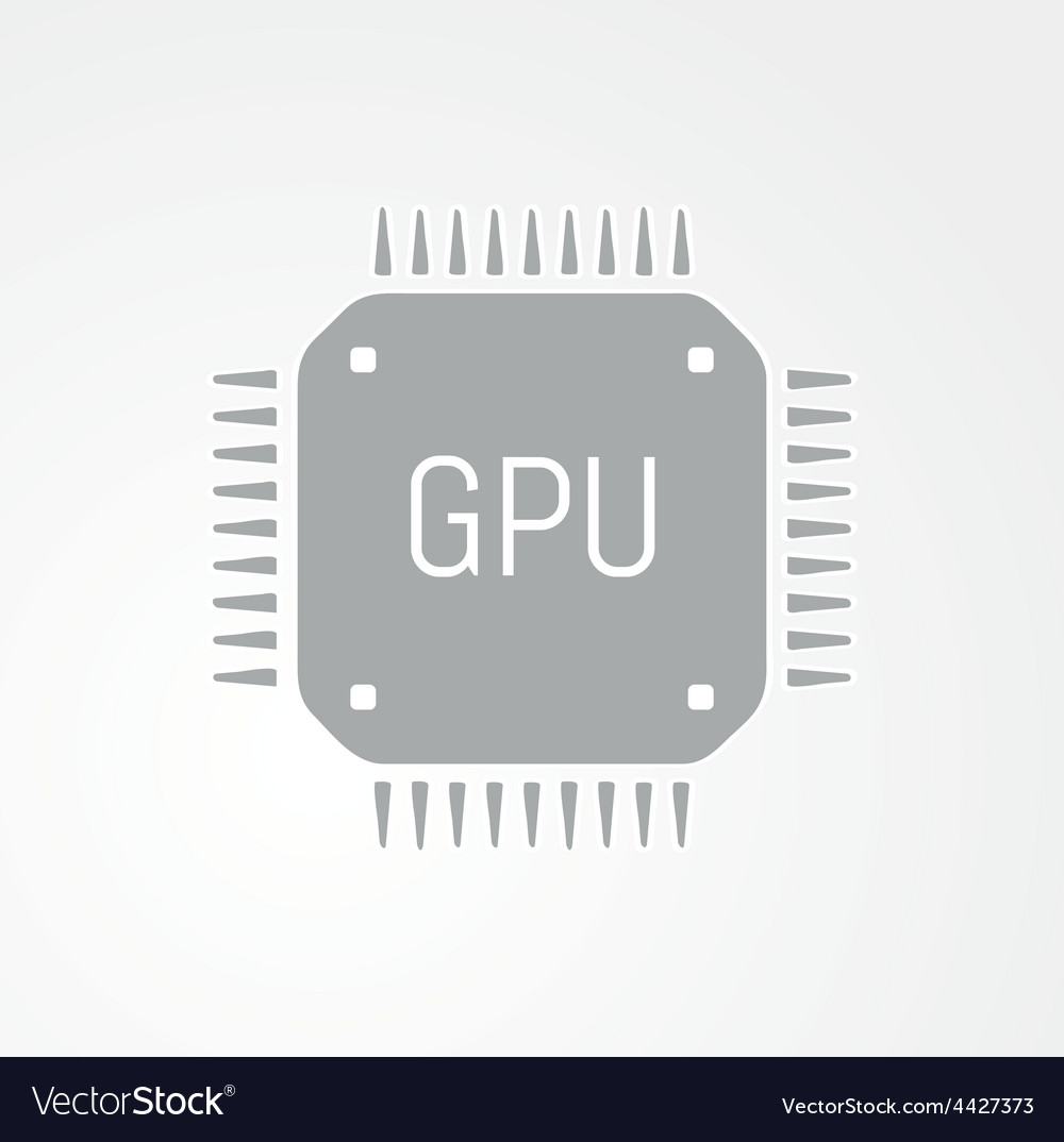 GPU Icon - Processor Symbol