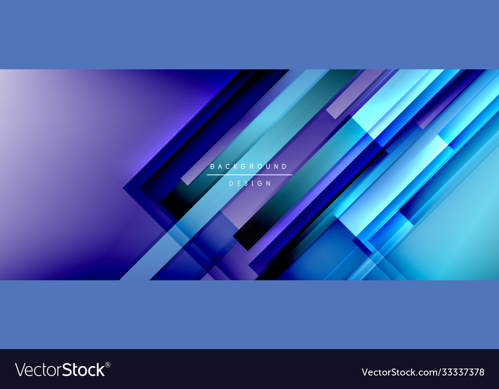Dynamic lines on fluid color gradient trendy