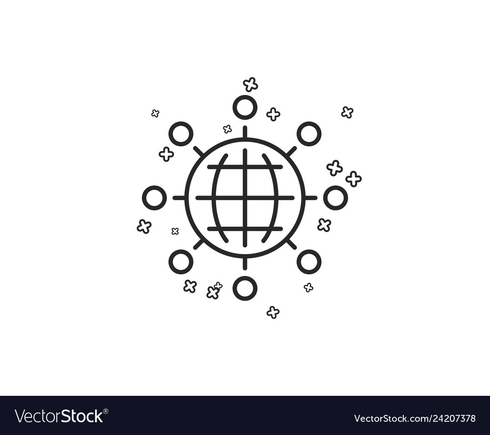 Global Networking Icon