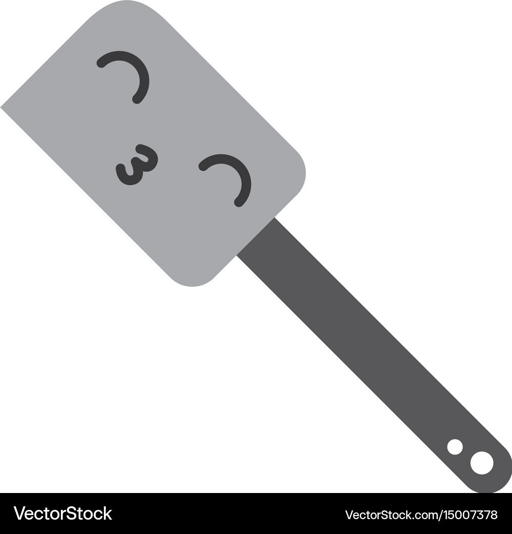 Kawaii silicone spatula cartoon Royalty Free Vector Image
