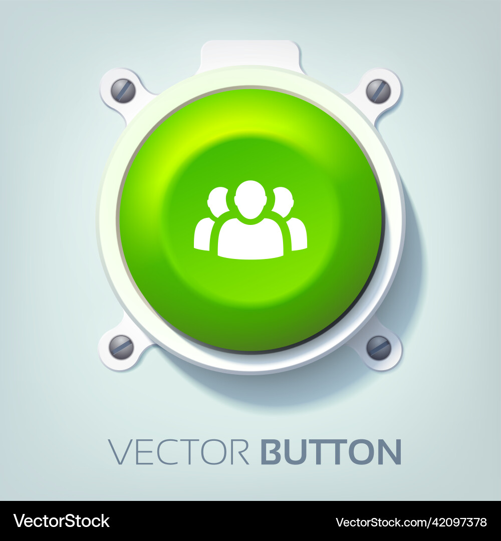 Web interface template Royalty Free Vector Image