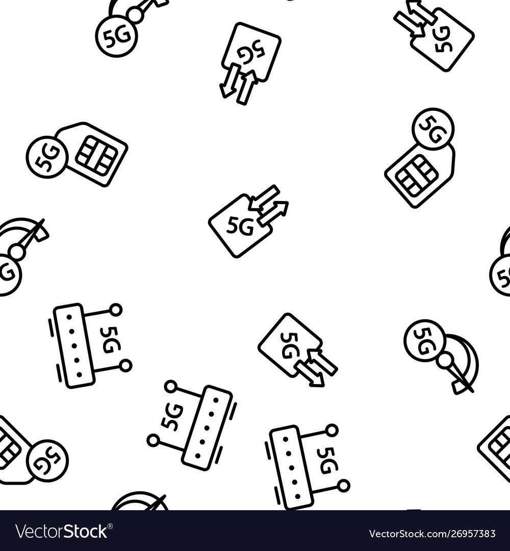 5g fast network connection to website Vector Image 5g fast network connection to website