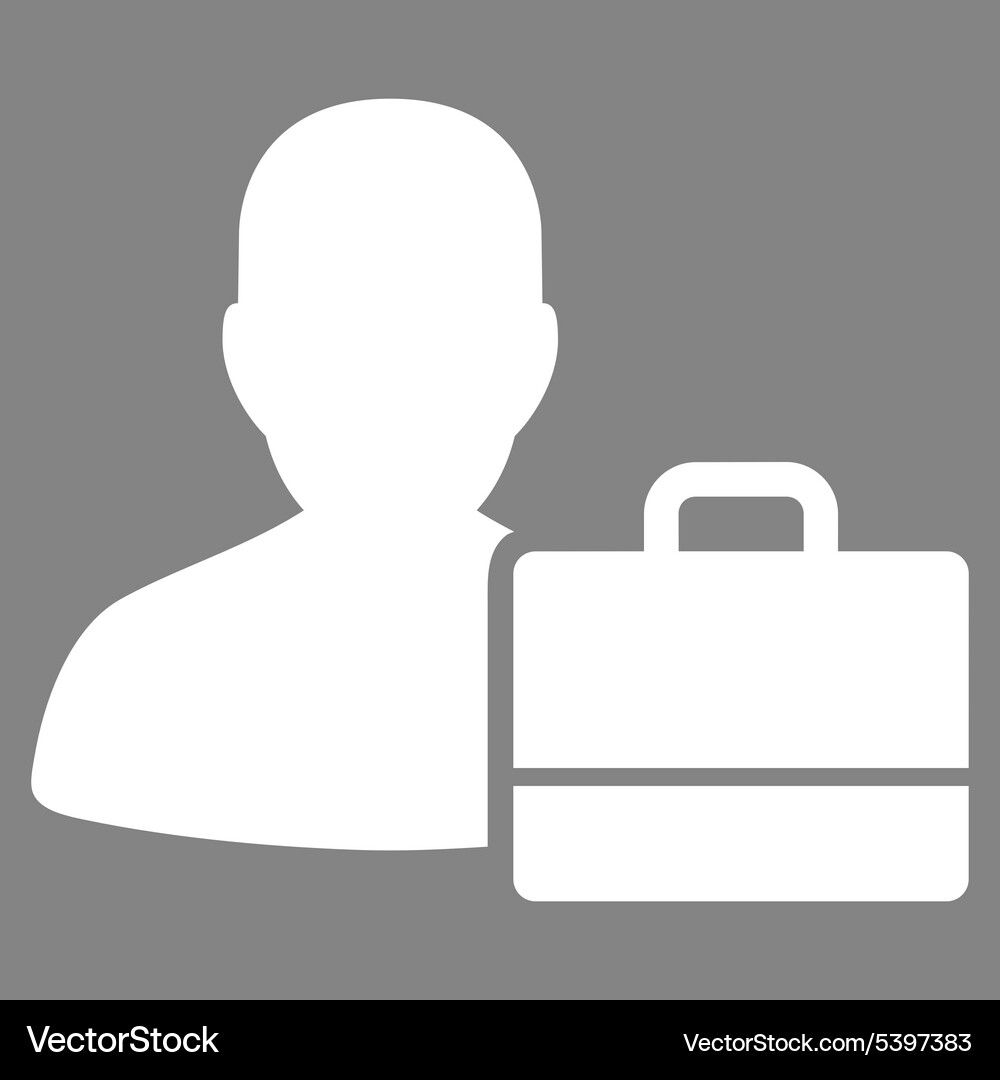 Accounter icon from commerce set Royalty Free Vector Image