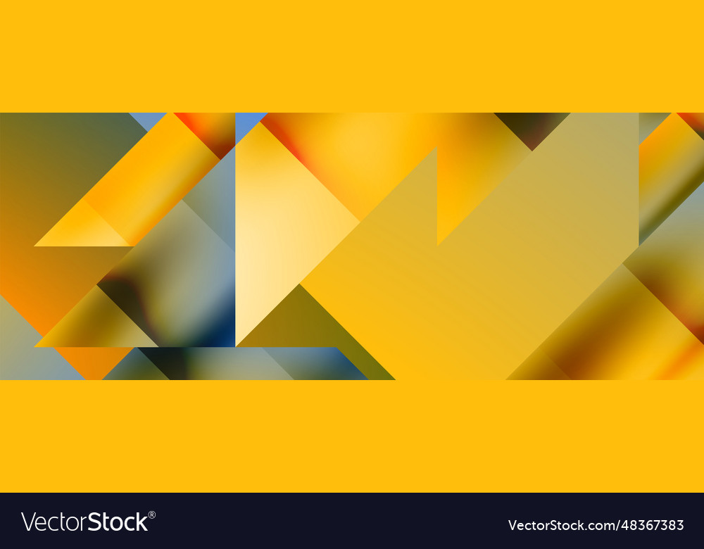 Captivating abstraction triangles