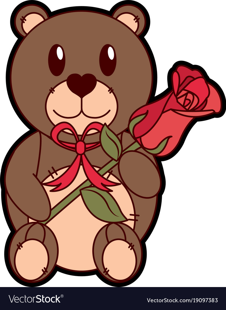 Isolated Teddy Bear Design Royalty Free Vector Image Isolated Teddy Bear Design Royalty Free Vector Image