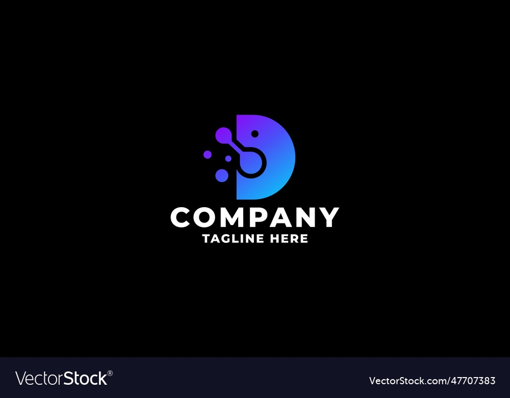 Logo digitalex Royalty Free Vector Image - VectorStock