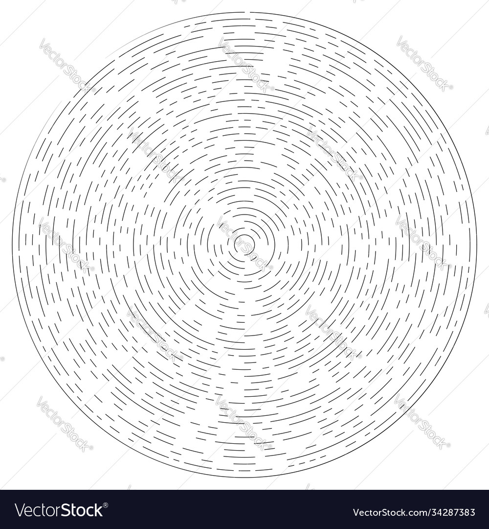Radial radiating lines abstract burst element
