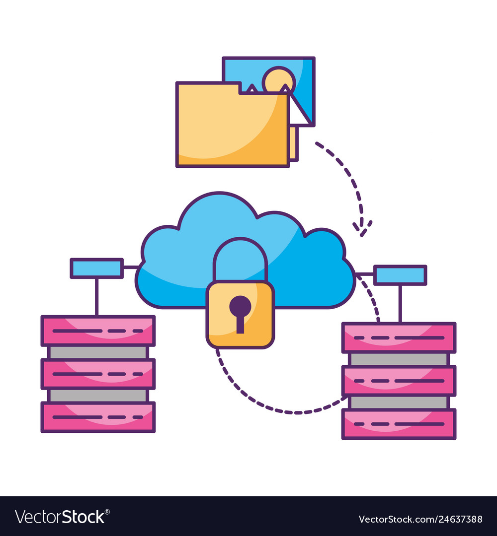 Cloud computing security database server