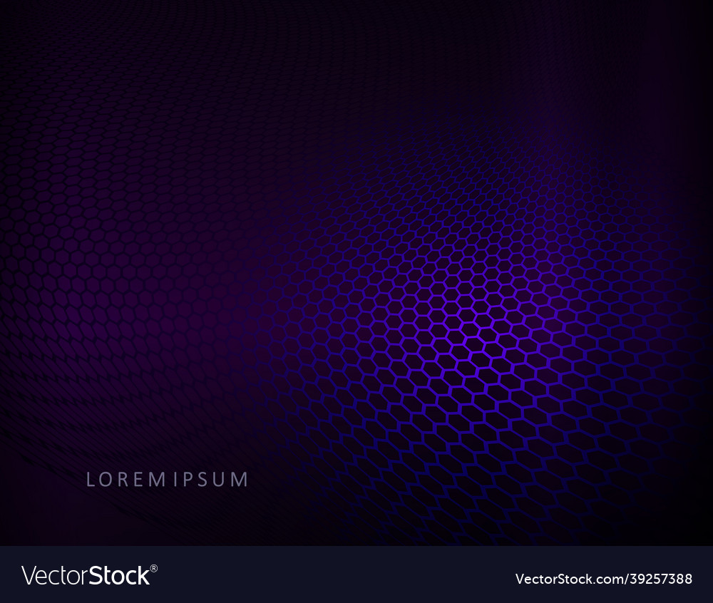Dark background with blue gradient mesh abstract vector image Dark background with blue gradient mesh abstract