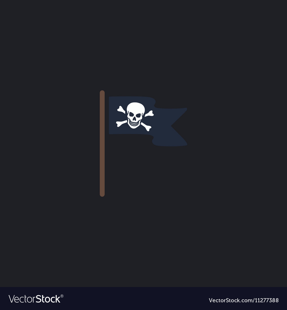 Jolly roger computer symbol