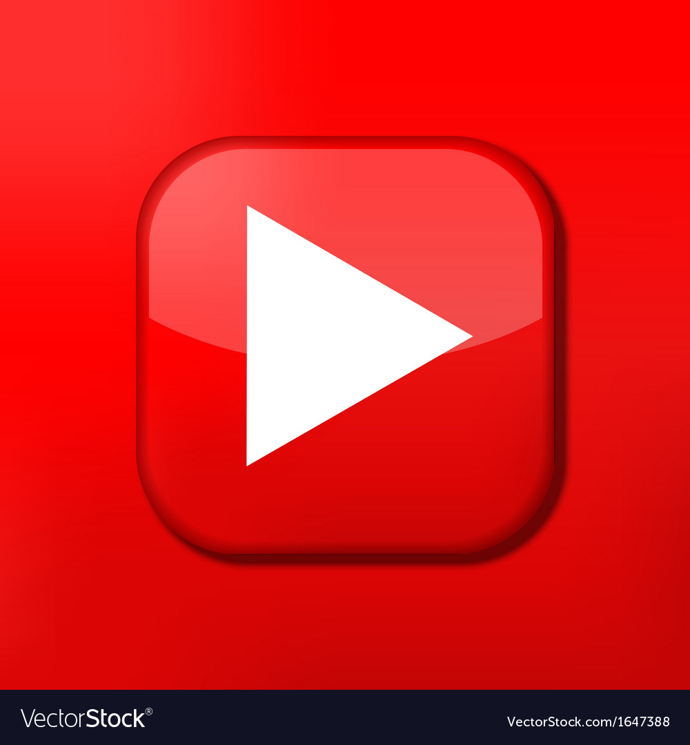 Modern App Icon - Glossy Button