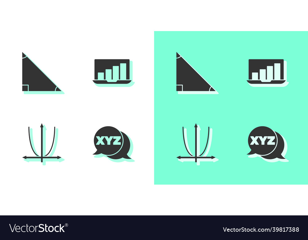xyz Koordinatensystem Dreieck Mathematik Graph vector image xyz Koordinatensystem Dreieck Mathematik Graph