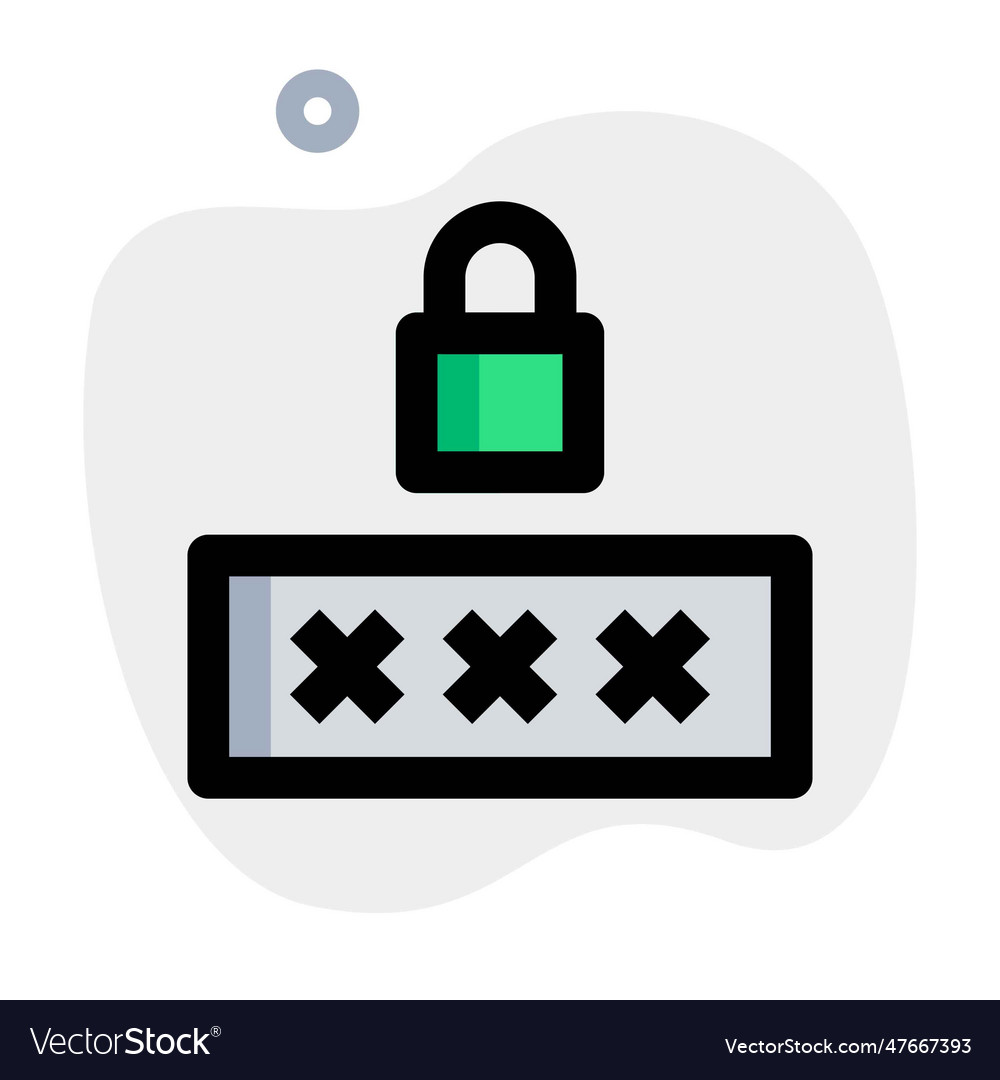 A unique character for device privacy password