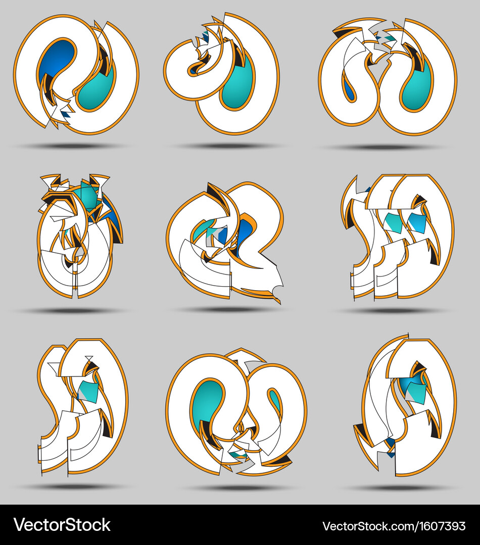 Creative design elements and ornaments Royalty Free Vector