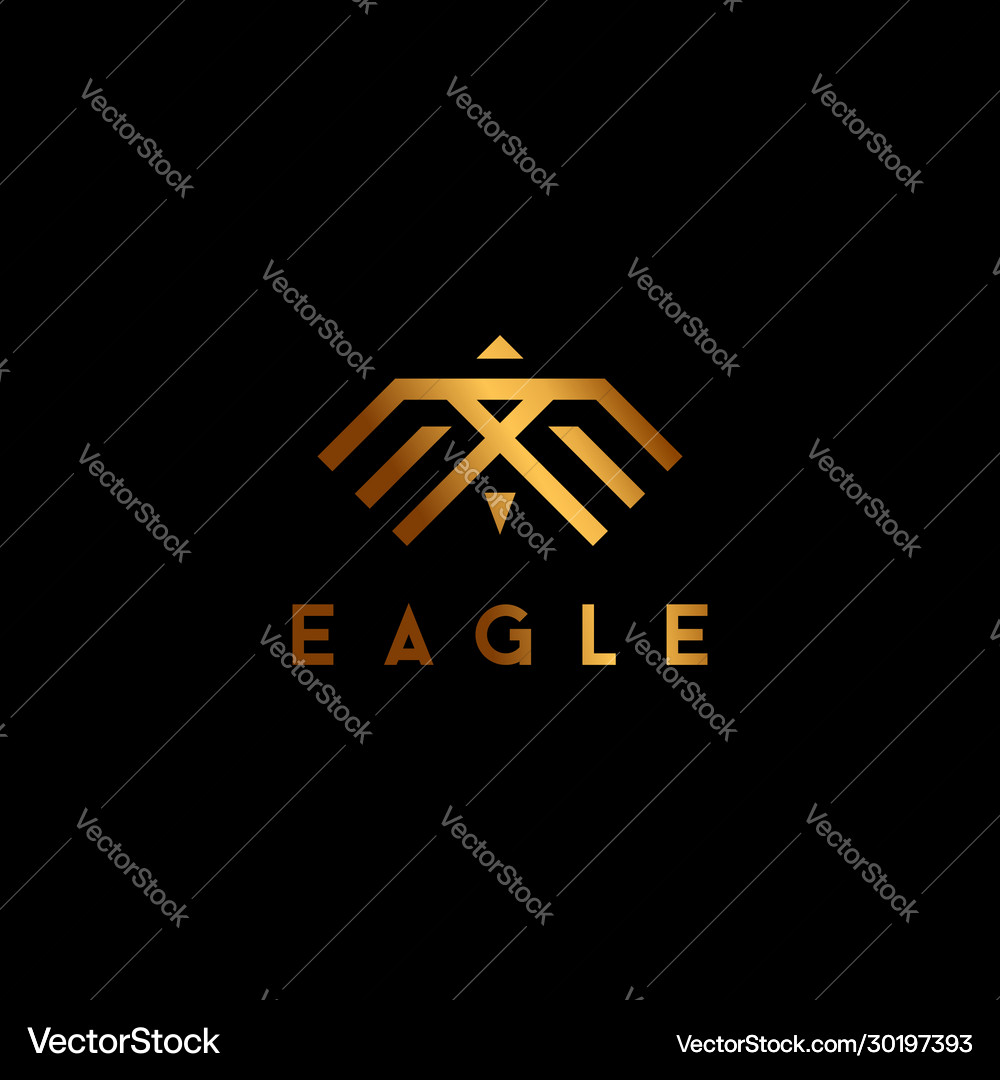 Eagle logo Royalty Free Vector Image - VectorStock